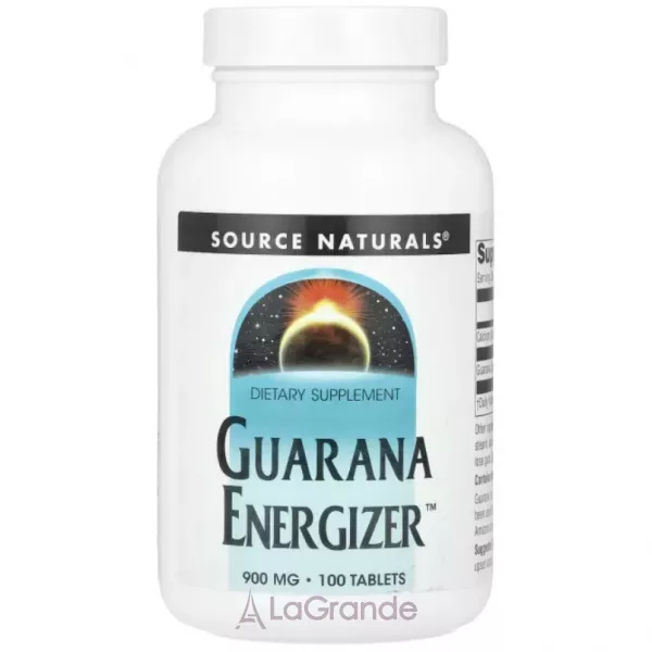 Source Naturals Guarana Energizer 900 mg ������� ������� ��� ����������  ����������� ������� ������� 