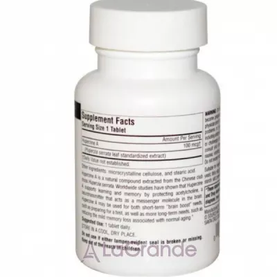 Source Naturals Huperzine A 100 mcg     