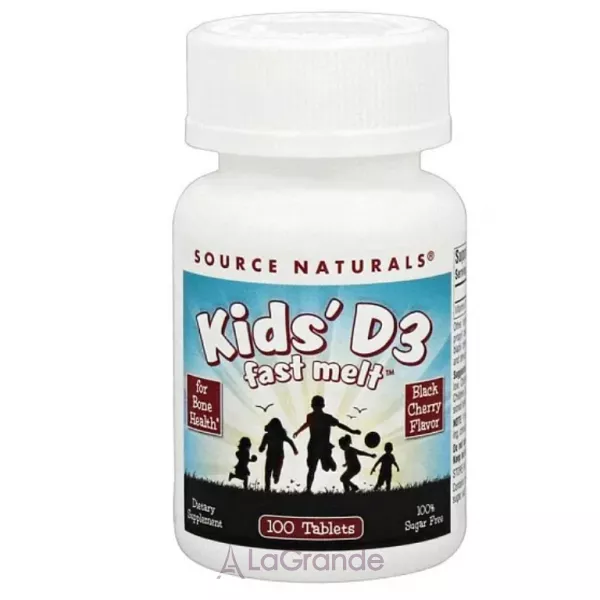 Source Naturals Kids D-3 400 IU ������� D3 ��� ����� ����������������� �� ������ ������ �����