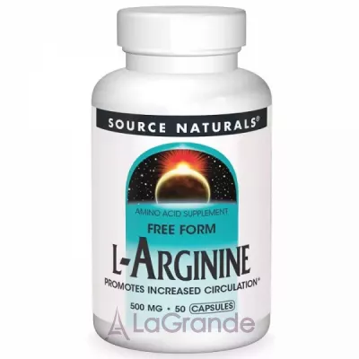 Source Naturals L-Arginine 500 mg      