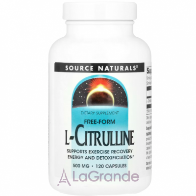 Source Naturals L-Citrulline 500 mg        