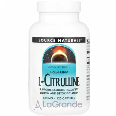 Source Naturals L-Citrulline 500 mg        