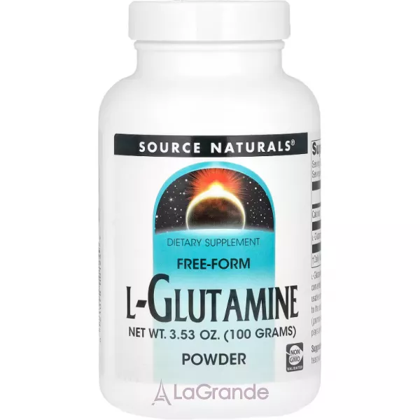 Source Naturals L-Glutamine Powder ������� ������� ��� ����� 
