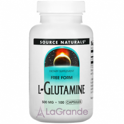 Source Naturals L-Glutamine 500 mg     