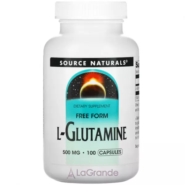 Source Naturals L-Glutamine 500 mg ������� ������� ��� ����� 
