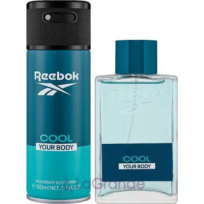 Reebok Cool Your Body For Men  (  100  +  150 )