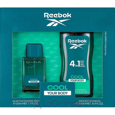 Reebok Cool Your Body For Men  (  50  +    250 )