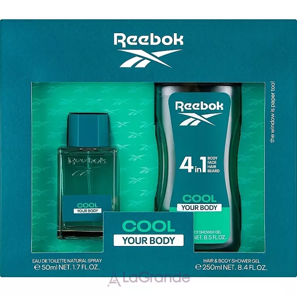 Reebok Cool Your Body For Men ����� (��������� ���� 50 �� + ���� ��� ����  250 ��)