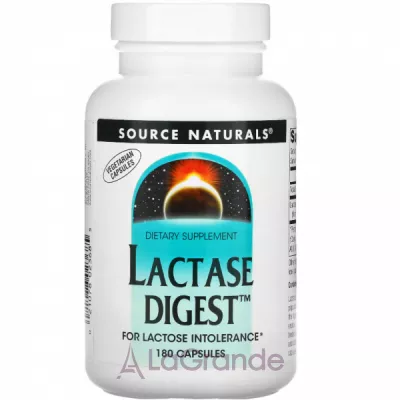 Source Naturals Lactase Digest        