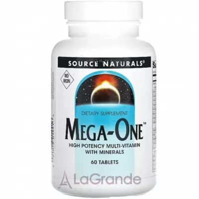 Source Naturals Mega-One No Iron      