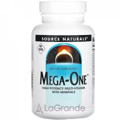 Source Naturals Mega-One No Iron      