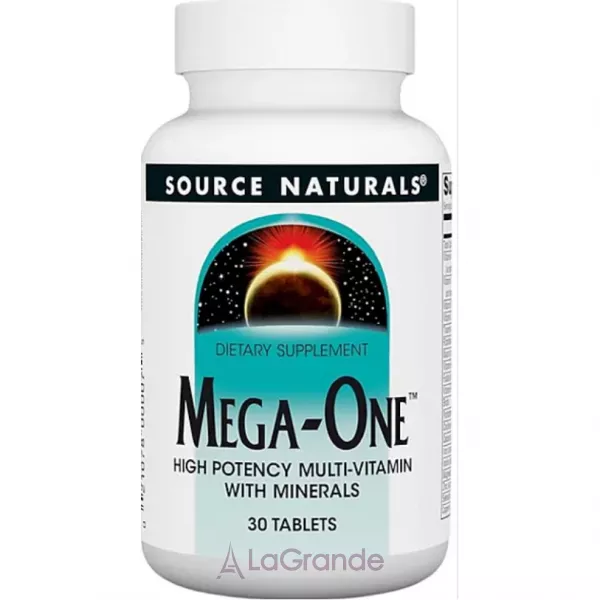 Source Naturals Mega-One No Iron �������� ������� �� ������� ��� �����