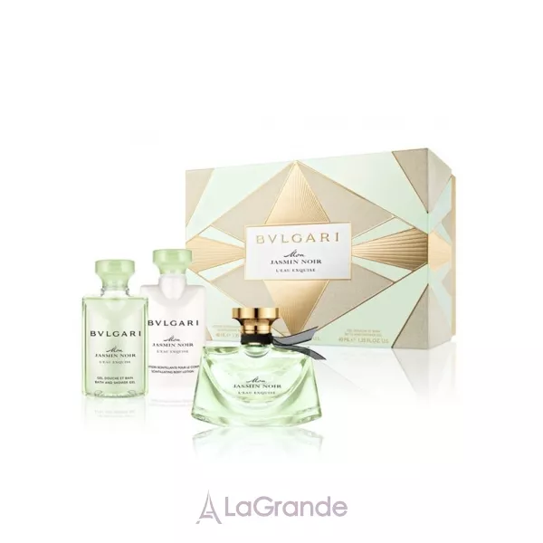Bvlgari Mon Jasmin Noir LEau Exquise ���� (�������� ���� 50 �� + ���� ��� ���� 75 �� + ������� ��� ��� 75 ��)