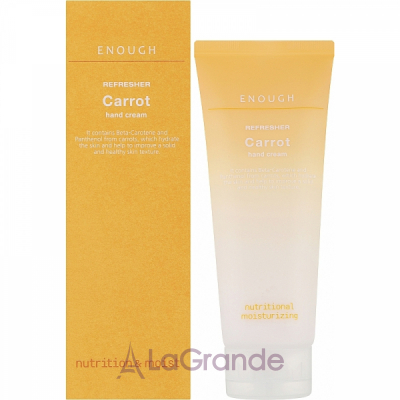 Enough Refresher Carrot Hand Cream      