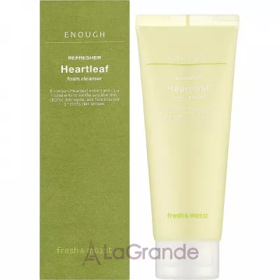 Enough Refresher Heartleaf Foam Cleanser ϳ     