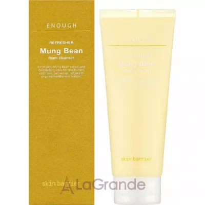 Enough Refresher Mung Bean Foam Cleanser   