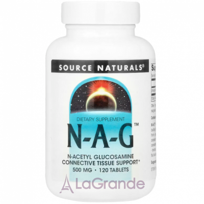 Source Naturals N-A-G 500 mg       