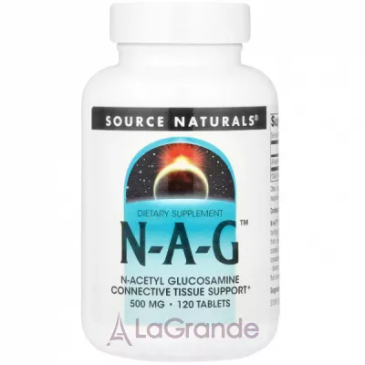 Source Naturals N-A-G 500 mg       