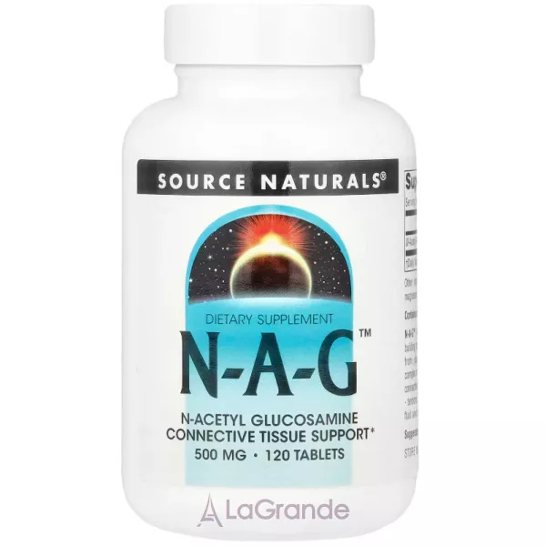 Source Naturals N-A-G 500 mg ������� ������� ��� ��������� �������������� ������ 