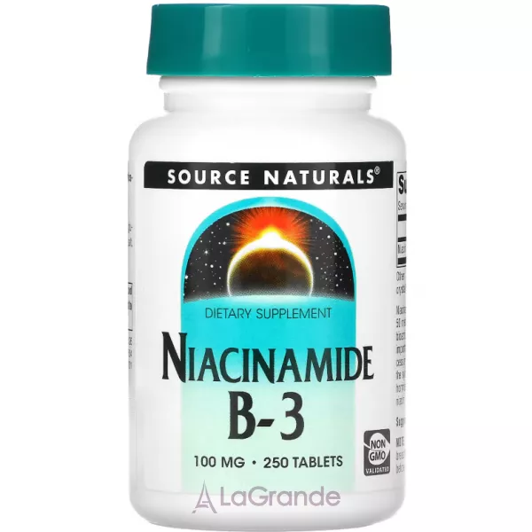 Source Naturals Niacinamide B-3 100 mg ������� ������� ��� �������� ������� �� ��������� 