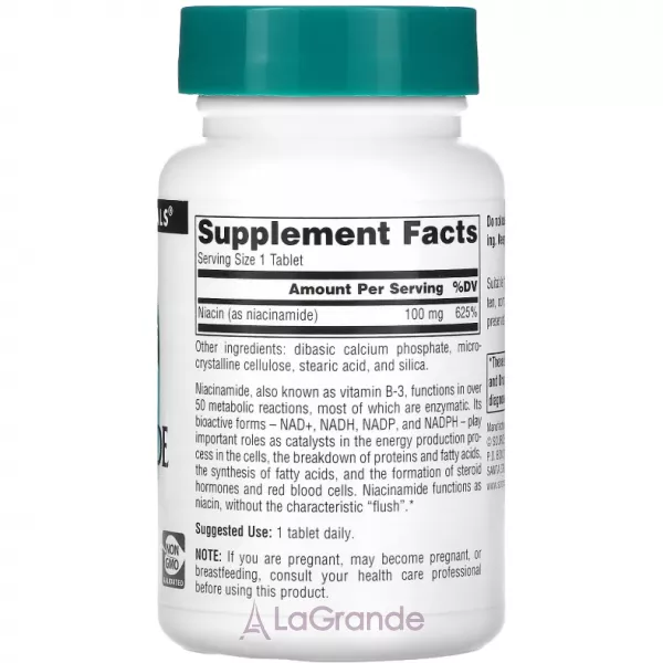 Source Naturals Niacinamide B-3 100 mg ������� ������� ��� �������� ������� �� ��������� 