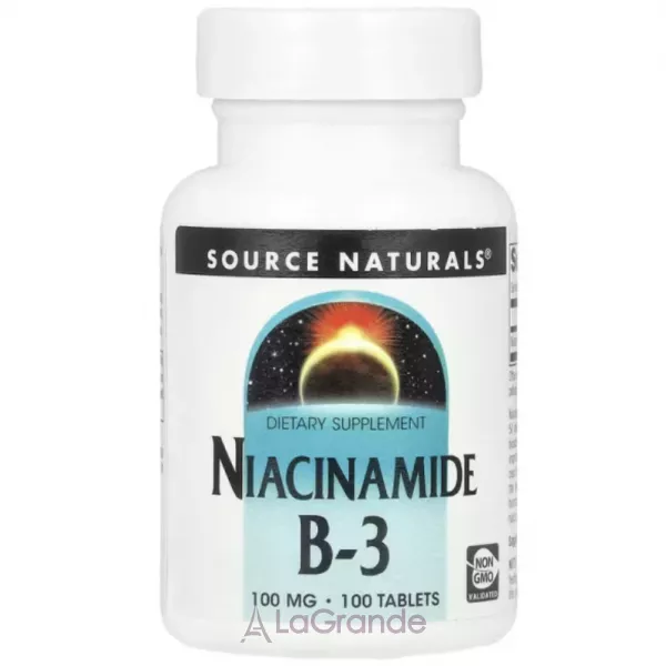 Source Naturals Niacinamide B-3 100 mg ������� ������� ��� �������� ������� �� ��������� 