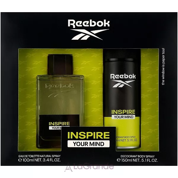 Reebok Inspire Your Mind For Men ����� (��������� ���� 100 �� + ���������� 150 ��)