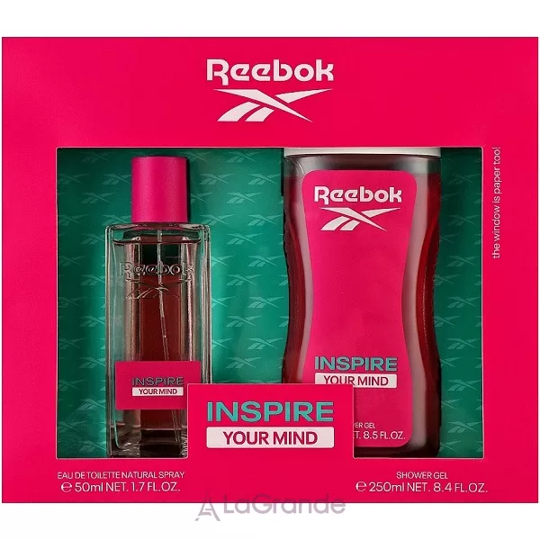 Reebok Inspire Your Mind For Women ����� (��������� ���� 50 �� + ���� ��� ���� 250 ��)