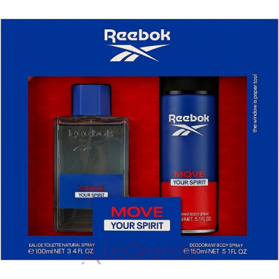 Reebok Move Your Spirit For Men  (  100  +   150 )