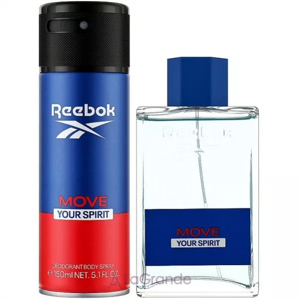 Reebok Move Your Spirit For Men ����� (��������� ���� 100 �� + ����������  150 ��)
