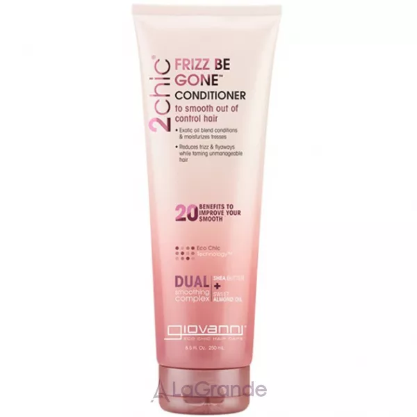 Giovanni 2chic Frizz Be Gone Conditioner Shea Butter + Sweet Almond Oil �������������� ����������� � ������ ������ � ������� ��� ����������� �����