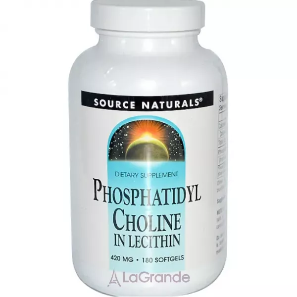 Source Naturals Phosphatidyl Choline in Lecithin 420 mg ������� ������� ��� ������� ������ ����� ����� 