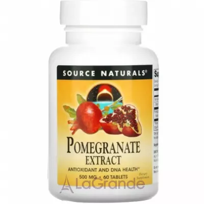 Source Naturals Pomegranate Extract 500 mg     