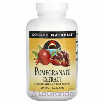 Source Naturals Pomegranate Extract 500 mg     