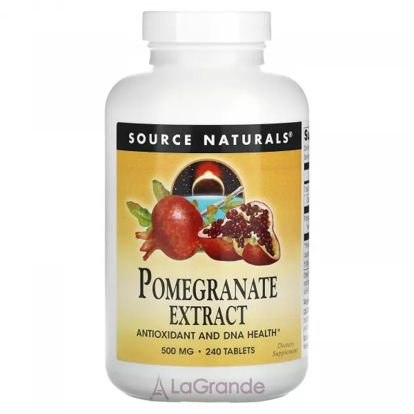 Source Naturals Pomegranate Extract 500 mg ������� ������� ��� ���������������� �������