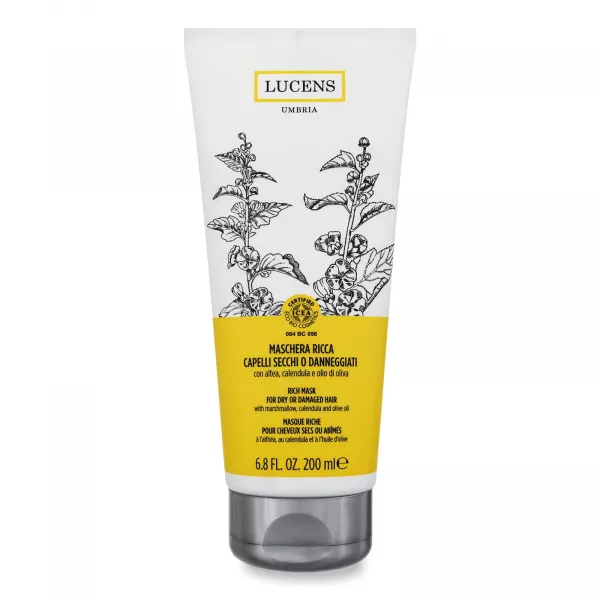 Lucens Organic Hair Care Rich Mask for Dry Or Damaged Hair ����� ��� �������������� ����� � ������������ �����