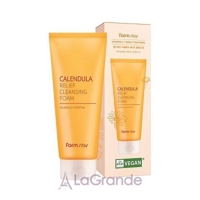 Farmstay Calendula Relief Cleansing Foam     