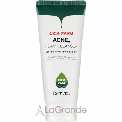 FarmStay Cica Farm Acne+ Foam Cleanser     