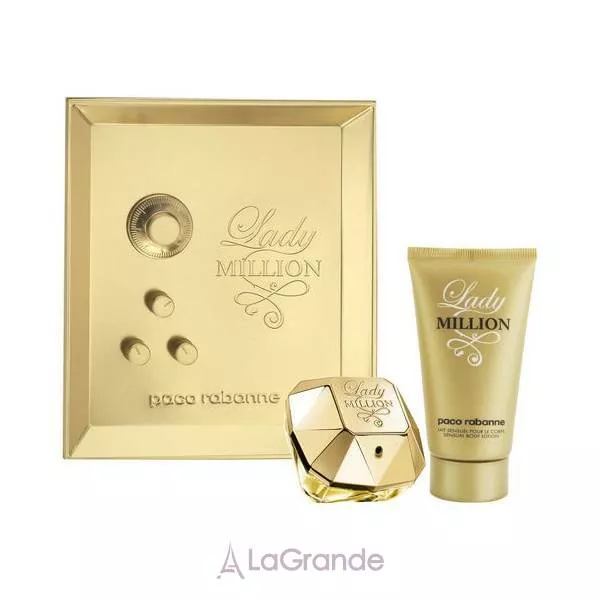 Paco Rabanne Lady Million ����� (��������������� ���� 50 �� + ������ ��� ���� 100 ��)