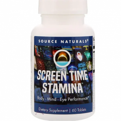 Source Naturals Screen Time Stamina     