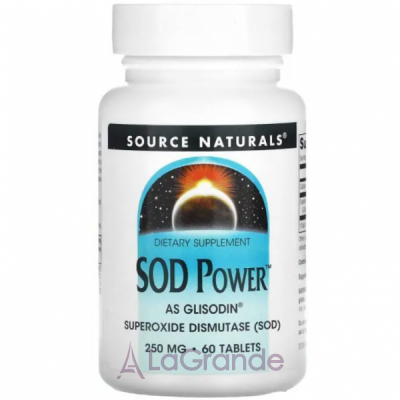 Source Naturals SOD Power 250 mg     