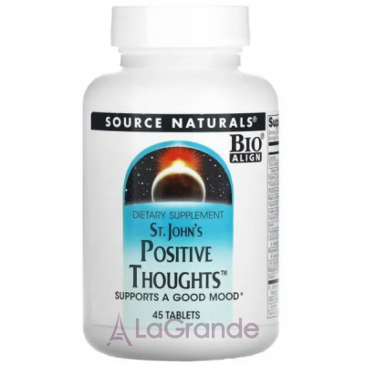 Source Naturals St. John's Positive Thoughts       