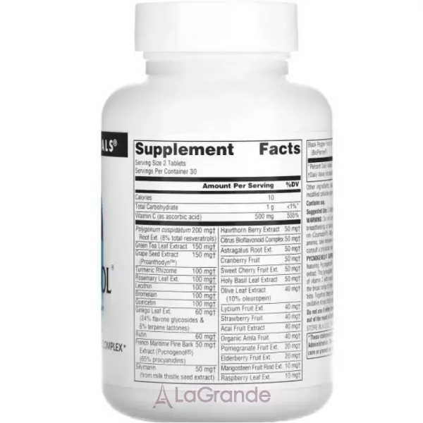 Source Naturals Pycnogenol Supreme ������� ������� ��������������� �������� 
