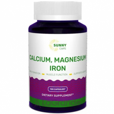 Sunny Caps Calcium Magnesium and Iron Powerfull      ,   -  