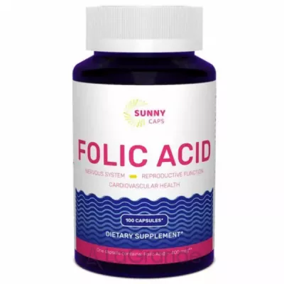 Sunny Caps Folic Acid Powerfull 400 mcg         