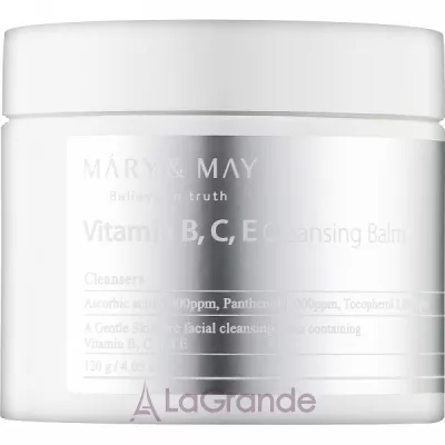 Mary & May Vitamine B.C.E Cleansing Balm     B, C, E,