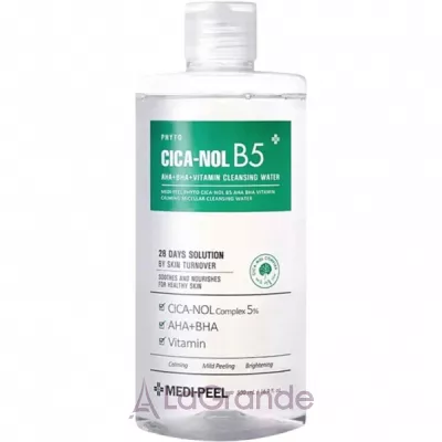 Medi-Peel Phyto Cica-Nol B5 AHA BHA Vitamin Calming Cleansing Water   