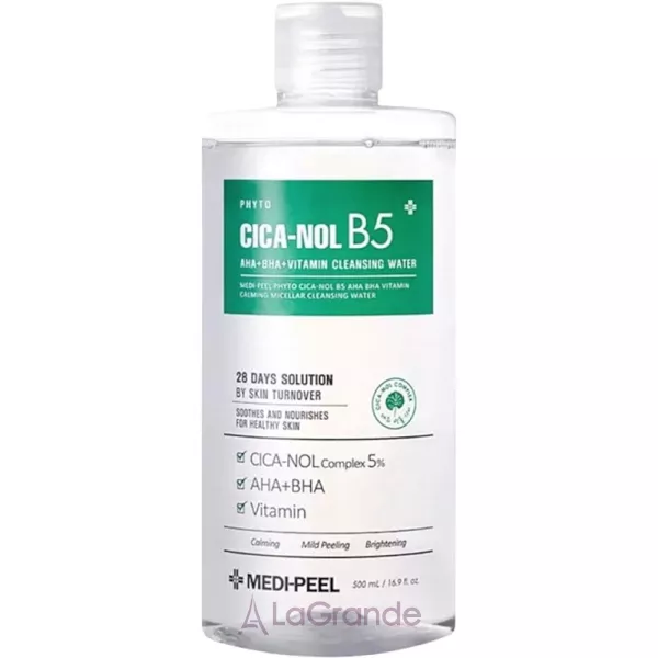 Medi-Peel Phyto Cica-Nol B5 AHA BHA Vitamin Calming Cleansing Water ������������� ����������� ����