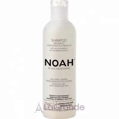 Noah Hair Care Anti-Yellow Shampoo -     