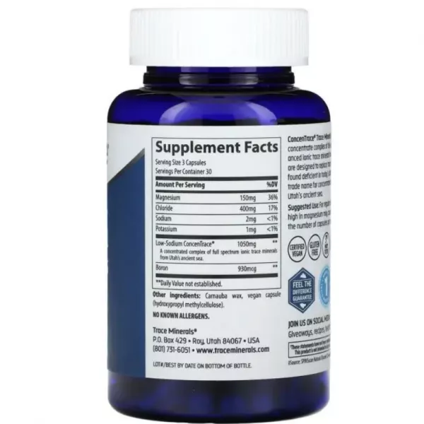 Trace Minarals Research ConcenTrace� Trace Mineral ������� ������� 